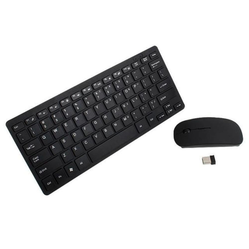 Wireless 2.4ghz gaming keyboard and mouse set - computer 