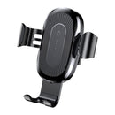 Wireless charger and car phone holder - black - wireless 