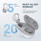 Wireless earbuds mpow m30 bluetooth headphones in-ear deep 