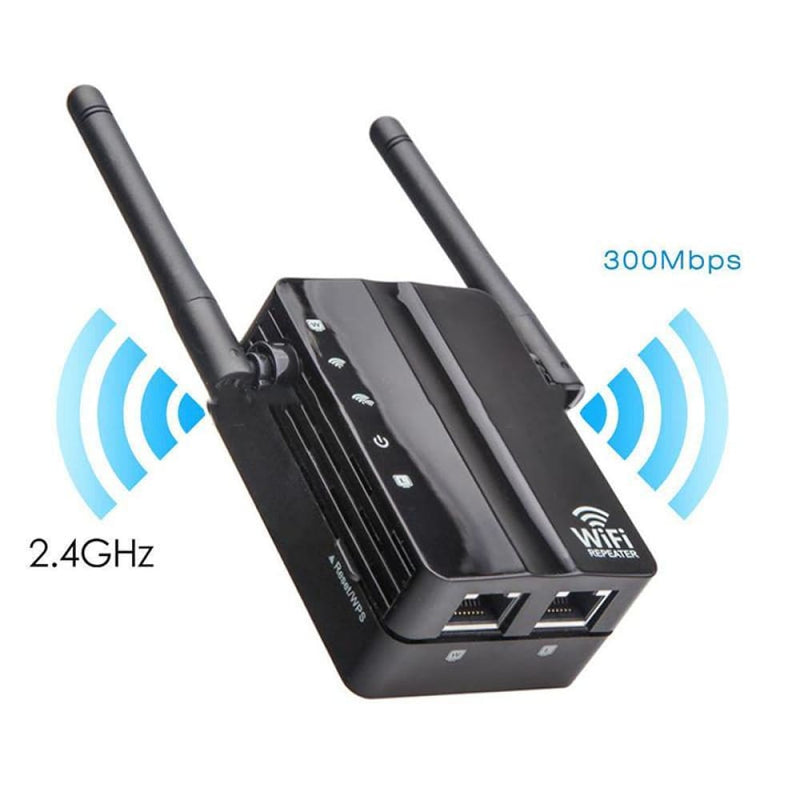 Wireless Wifi Repeater Router 300/1200Mbps Dual-Band 2.4/5G 4Antenna Wi-Fi Range Extender Wi Fi Routers Home Network Supplies - ELECTRONICS-HEAVEN