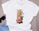 Women Tops T-Shirt, Letters Style - ELECTRONICS-HEAVEN