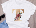 Women Tops T-Shirt, Letters Style - ELECTRONICS-HEAVEN