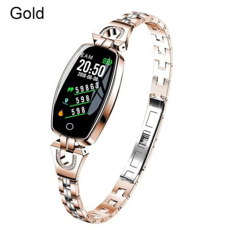 Women’s Smart Watch 0.96 OLED Heart Rate Blood Pressure 